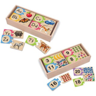 Lernpuzzle fuer Kinder