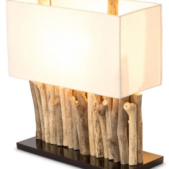 Bild von Treibholzlampe