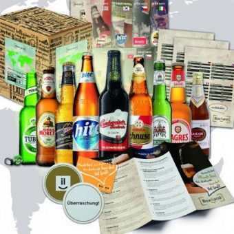 Neun Biere aus der Welt