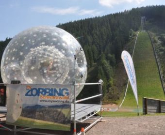 2 Personen Zorbing in Titisee-Neustadt